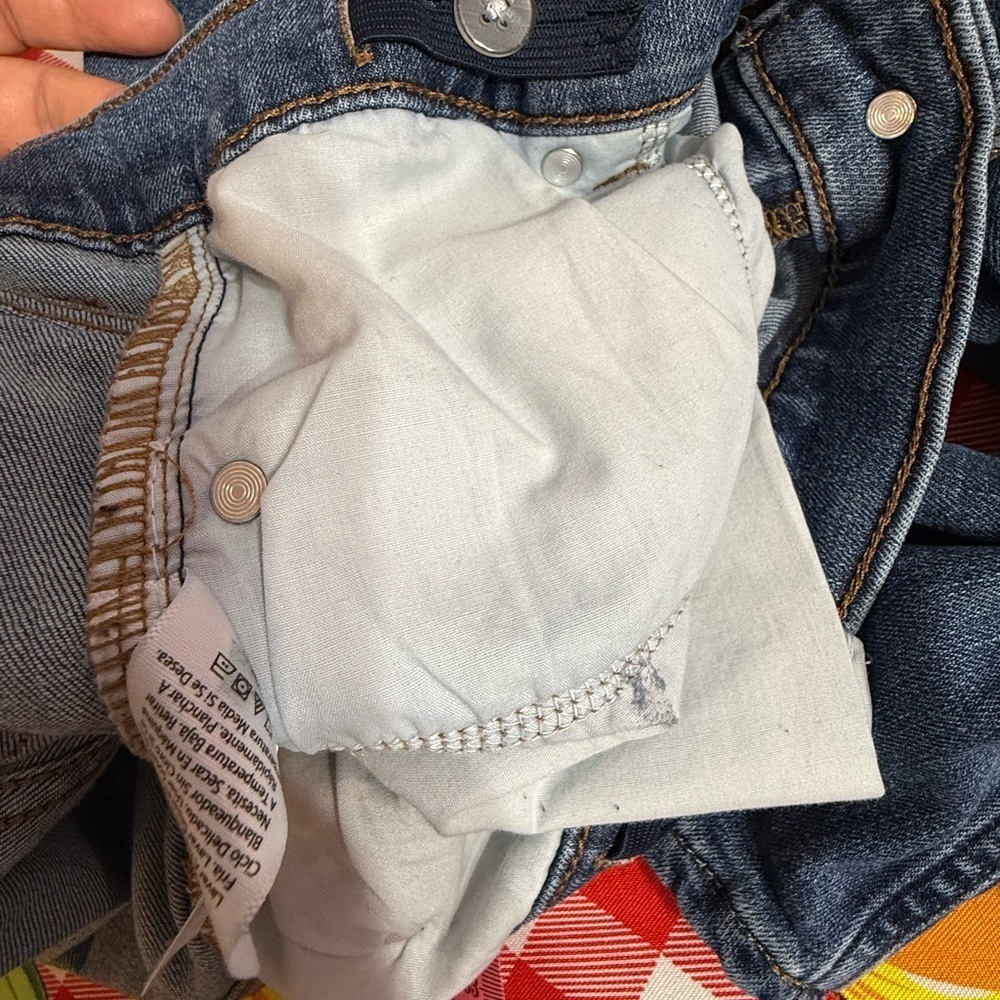 Wonder Nation Boy's jeans Blue size 12 slime husky - Picture 8 of 8